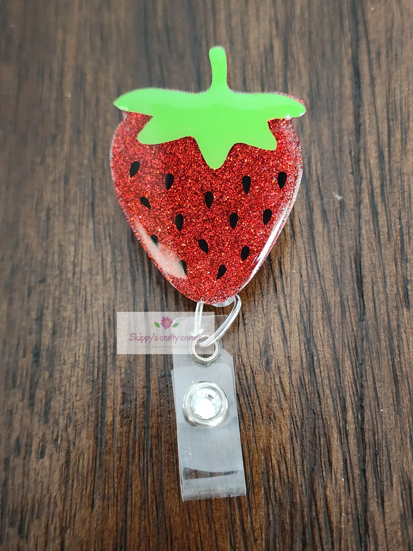 Strawberry Badge Reel