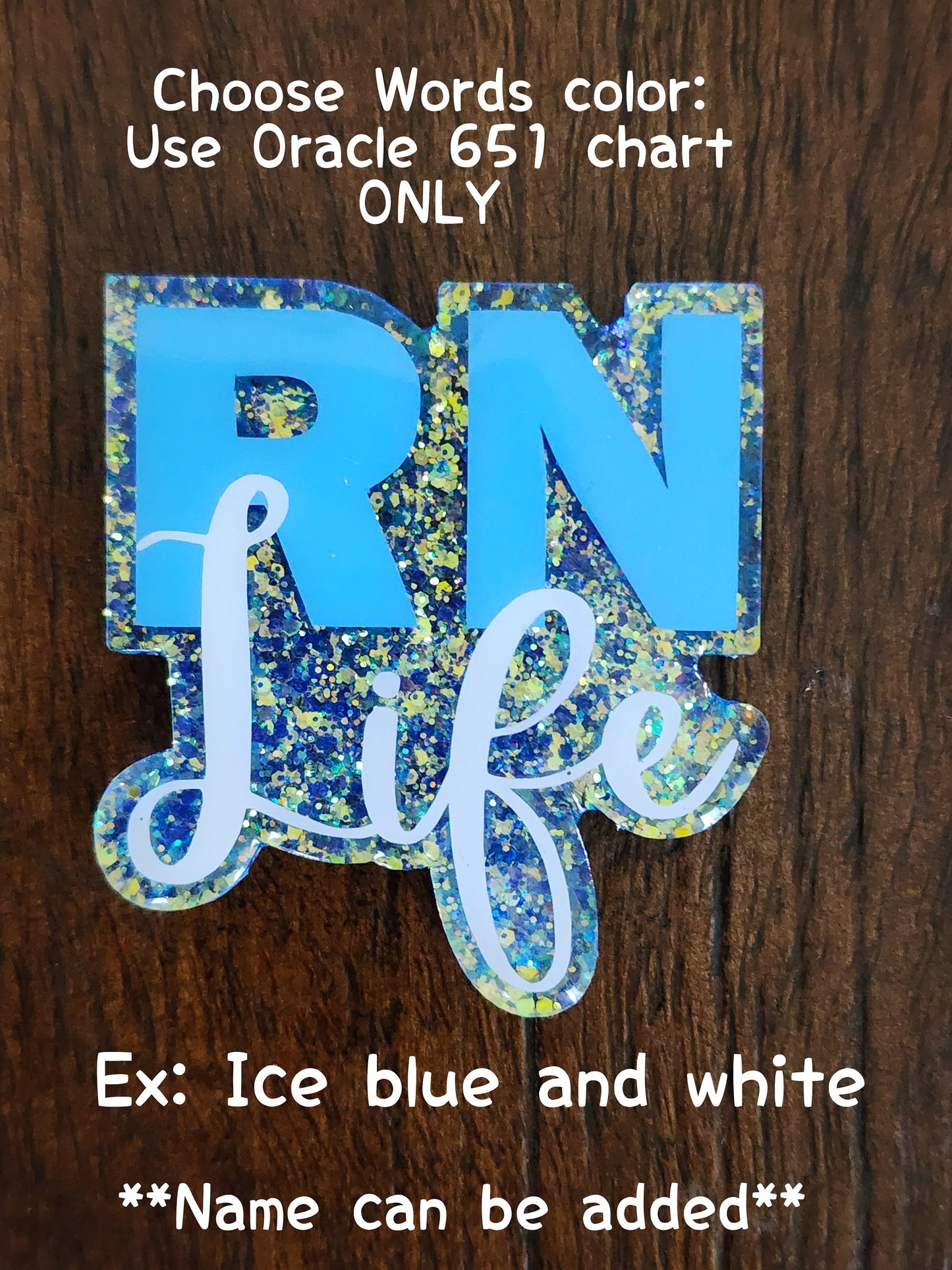 Register Nurse Badge Reel| Personalized badge holder|| RN Badge Clip|ID Holder| Retractable Badge Ree| RN Life badge reel| badge| glitter