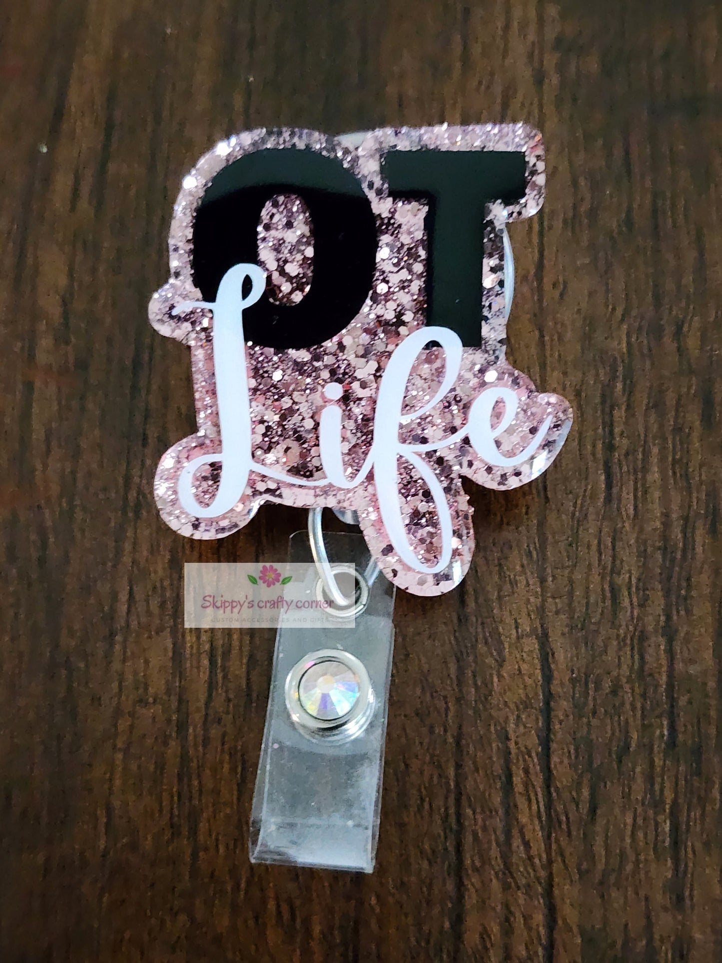 Occupational Therapist Badge Reel| Personalized badge holder| OT Badge Clip|ID Holder| Retractable Badge Ree| interchangeable badge reel