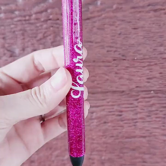 Glitter pen| Name Glitter pen| Personalized Pen| Glitter pens| nurse pens| Teacher pens| pen| customized glitter pens| back to school