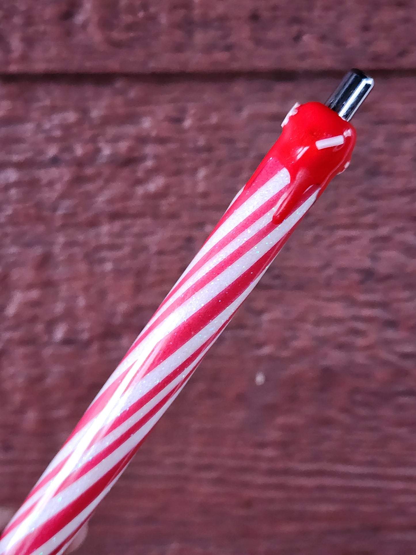 Candy can glitter pen| Glitter Pen| christmas pen| Nurse gift| Teacher gift| glitter pen| Holiday glitter pen